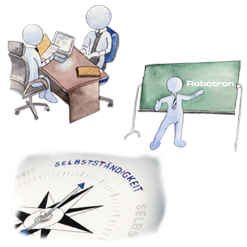 Robotron Bildungszentrum - Icon für geförderte Weiterbildung-Individuelle-Trainings-AZAV gefördert