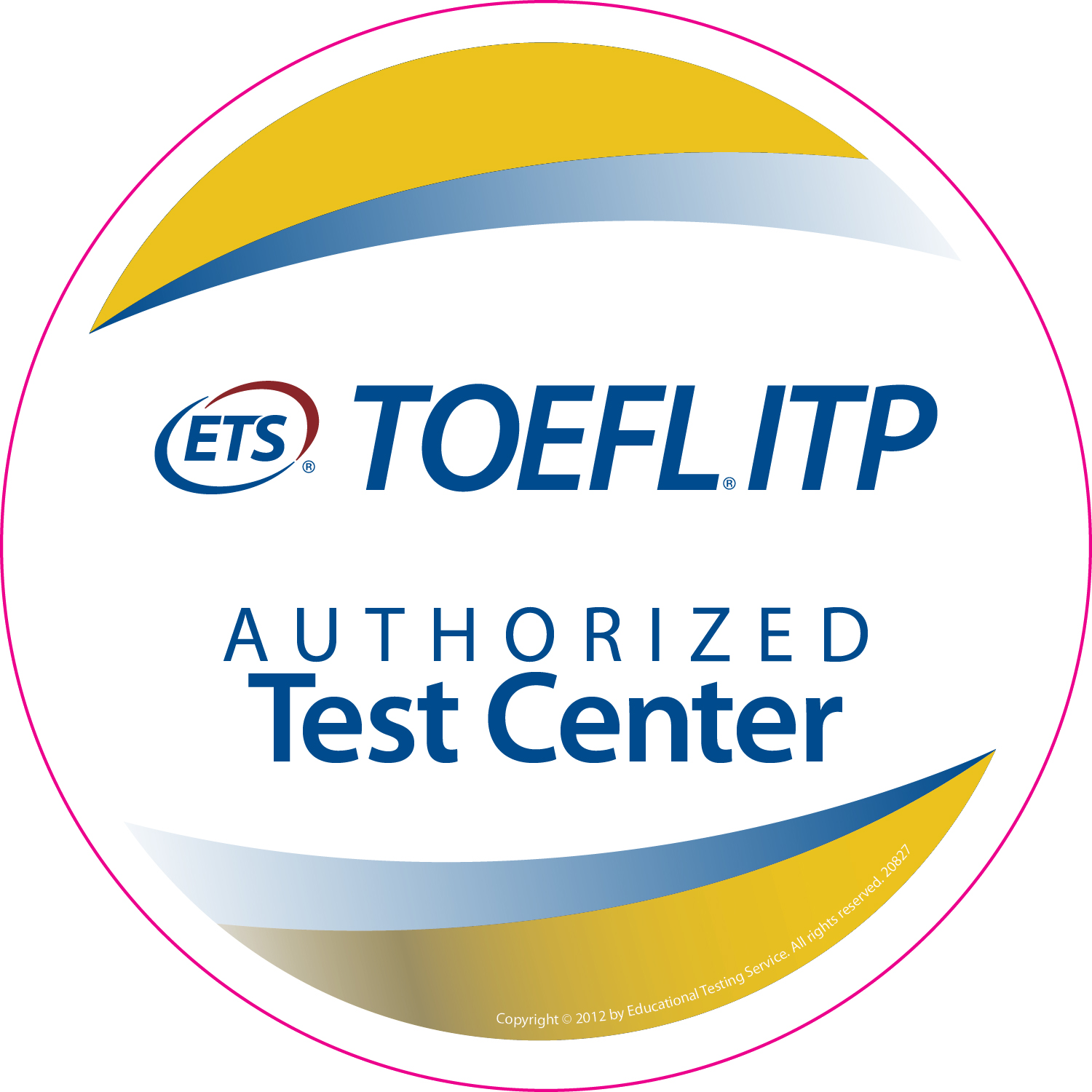 Logo von TOEFL, ein Robotron Bildungszentrum Testzentrum
